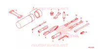 OUTIL pour Honda FOURTRAX 520 FOREMAN RUBICON 4X4 AT DCT EPS DELUXE de 2022