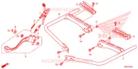 PEDALE   REPOSE PIED pour Honda FOURTRAX 520 FOREMAN RUBICON 4X4 AT DCT EPS DELUXE de 2022