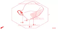 SELLE pour Honda FOURTRAX 520 FOREMAN RUBICON 4X4 AT DCT EPS DELUXE de 2022