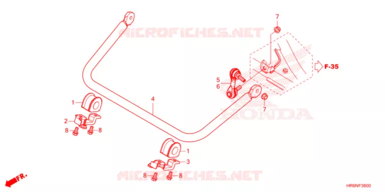 BARRE ANTI ROULIS Honda ATV 520 FOURTRAX 2022  TRX520FA7N