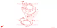 CYLINDRE pour Honda FOURTRAX 520 FOREMAN RUBICON 4X4 AT DCT EPS DELUXE de 2022