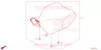 SELLE pour Honda FOURTRAX 520 FOREMAN RUBICON 4X4 AT DCT EPS DELUXE de 2022