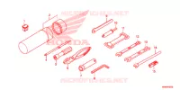 OUTIL pour Honda FOURTRAX 520 FOREMAN 4X4 ES PS de 2021