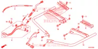 PEDALE   REPOSE PIED pour Honda FOURTRAX 520 FOREMAN 4X4 ES PS de 2021