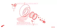ROUE ARRIERE pour Honda FOURTRAX 520 FOREMAN 4X4 ES PS de 2021