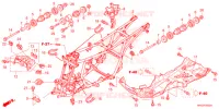 CADRE pour Honda FOURTRAX 520 FOREMAN 4X4 ES PS de 2022