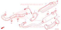 SILENCIEUX D'ECHAPPEMENT pour Honda FOURTRAX 520 FOREMAN 4X4 ES PS de 2022