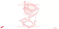CYLINDRE pour Honda FOURTRAX 520 FOREMAN 4X4 ES PS de 2022