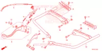 PEDALE   REPOSE PIED pour Honda FOURTRAX 520 FOREMAN 4X4 ES PS de 2022