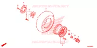 ROUE AVANT pour Honda FOURTRAX 520 FOREMAN 4X4 EPS de 2021