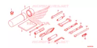 OUTIL pour Honda FOURTRAX 520 FOREMAN 4X4 EPS de 2021
