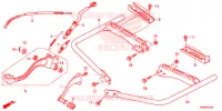 PEDALE   REPOSE PIED pour Honda FOURTRAX 520 FOREMAN 4X4 EPS de 2021
