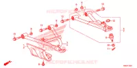 TRIANGLES AVANT pour Honda FOURTRAX 520 FOREMAN RUBICON 4X4 EPS de 2021