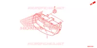 FEU ARRIERE pour Honda FOURTRAX 520 FOREMAN RUBICON 4X4 EPS CAMO de 2021