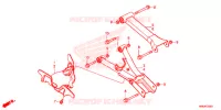 BRAS ARRIERE pour Honda FOURTRAX 520 FOREMAN RUBICON 4X4 EPS de 2022