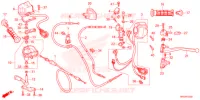 COMMODO   LEVIER   CABLE pour Honda FOURTRAX 520 FOREMAN RUBICON 4X4 EPS de 2022