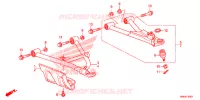 TRIANGLES AVANT pour Honda FOURTRAX 520 FOREMAN RUBICON 4X4 EPS de 2022