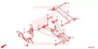 BRAS ARRIERE pour Honda FOURTRAX 520 FOREMAN RUBICON 4X4 EPS de 2022