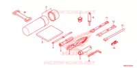 OUTIL pour Honda FOURTRAX 520 FOREMAN RUBICON 4X4 EPS de 2022