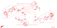 CLIGNOTANT pour Honda Z 125 MONKEY ABS SPECIAL de 2022