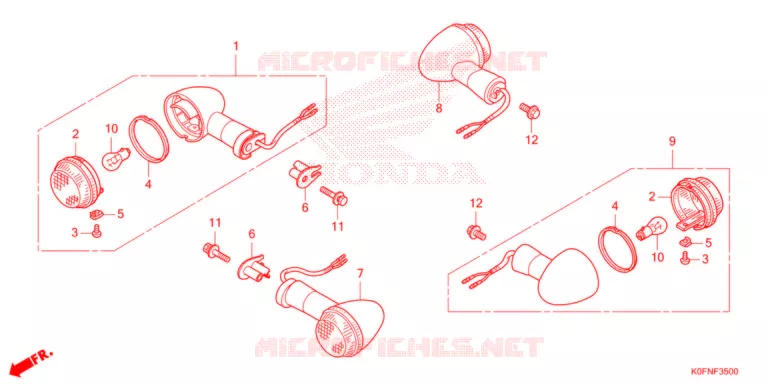 CLIGNOTANT Honda MOTO 125 MONKEY 2022  Z125MAN
