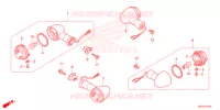 CLIGNOTANT pour Honda Z 125 MONKEY ABS de 2022