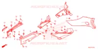 COUVERCLES LATERAUX pour Honda GL 1800 GOLD WING TOUR DCT, NAVI, AIRBAG de 2022