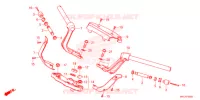 GUIDON   TE DE FOURCHE pour Honda GL 1800 GOLD WING TOUR DCT, NAVI, AIRBAG de 2022