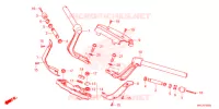 GUIDON   TE DE FOURCHE pour Honda GL 1800 GOLD WING TOUR DCT, NAVI, AIRBAG de 2022