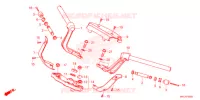 GUIDON   TE DE FOURCHE pour Honda GL 1800 GOLD WING TOUR DCT, NAVI, AIRBAG de 2022