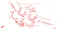 GUIDON   TE DE FOURCHE pour Honda GL 1800 GOLD WING TOUR DCT de 2022