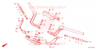GUIDON   TE DE FOURCHE pour Honda GL 1800 GOLD WING TOUR de 2022