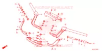 GUIDON   TE DE FOURCHE pour Honda GL 1800 GOLD WING TOUR de 2022