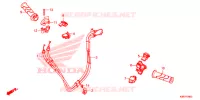 COMMODO   LEVIER   CABLE pour Honda SH 150 ABS 4ED de 2022