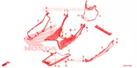 MARCHE PIEDS pour Honda SH 150 ABS 4ED de 2022