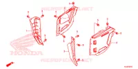 COUVERCLES LATERAUX pour Honda PIONEER 520 M2 de 2021