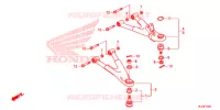 TRIANGLES AVANT pour Honda PIONEER 520 M2 de 2021