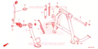 BEQUILLE pour Honda X ADV 750 de 2022