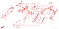 CARENAGES ARRIERE pour Honda X ADV 750 de 2022