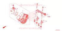 CORPS DE PAPILLON pour Honda X ADV 750 de 2022