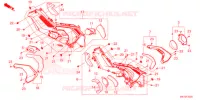 COUVERCLES LATERAUX pour Honda X ADV 750 de 2022