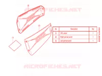 KIT CAPOTS DE VALISES (AL) pour Honda X ADV 750 de 2022