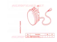 PHARE ANTIBROUILLARD AVANT pour Honda X ADV 750 de 2022