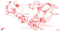 CADRE pour Honda C 100 BIZ PARTIDA PE de 2013