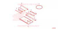 OUTIL pour Honda C 100 BIZ PARTIDA PE de 2013