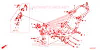 CADRE pour Honda BIZ 110 de 2022