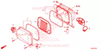 FILTRE A AIR pour Honda BIZ 110 de 2022
