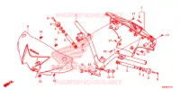 GUIDON   CARENAGE pour Honda BIZ 110 de 2022