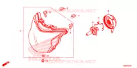 PHARE pour Honda BIZ 110 de 2022