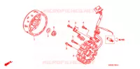 ALTERNATEUR pour Honda BIZ 125 SOMENTE PEDAL DE PARTIDA de 2012